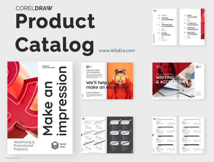 Promotional Products Brochure Template