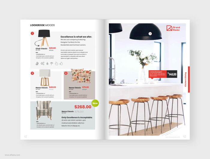 Ikea Style Catalogue Template