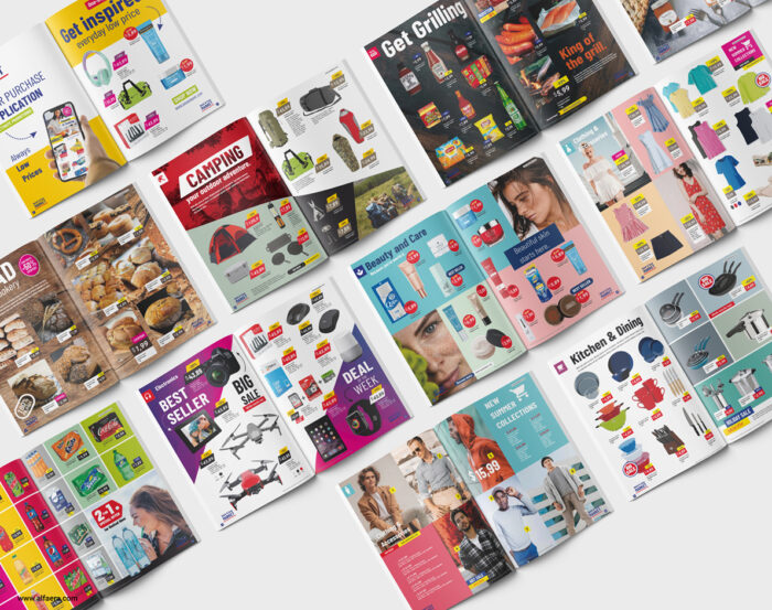 Supermarket Product Catalogue Template
