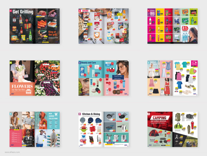 CorelDRAW Supermarket Product Catalogue Template